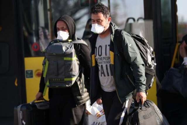 Etiyopya'daki 289 Türk vatandaşı Kayseri'ye getirildi