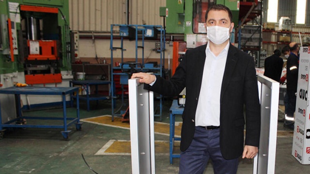 Üretmeye başladığı dezenfeksiyon kabinini 20 ülkeye ihraç ediyor