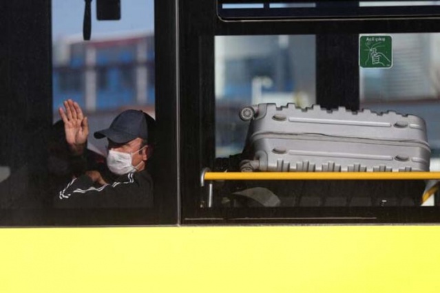 Etiyopya'daki 289 Türk vatandaşı Kayseri'ye getirildi